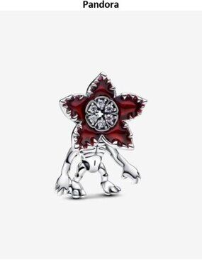 Authentic Stranger Things Moveable Demogorgon Pandora Charm